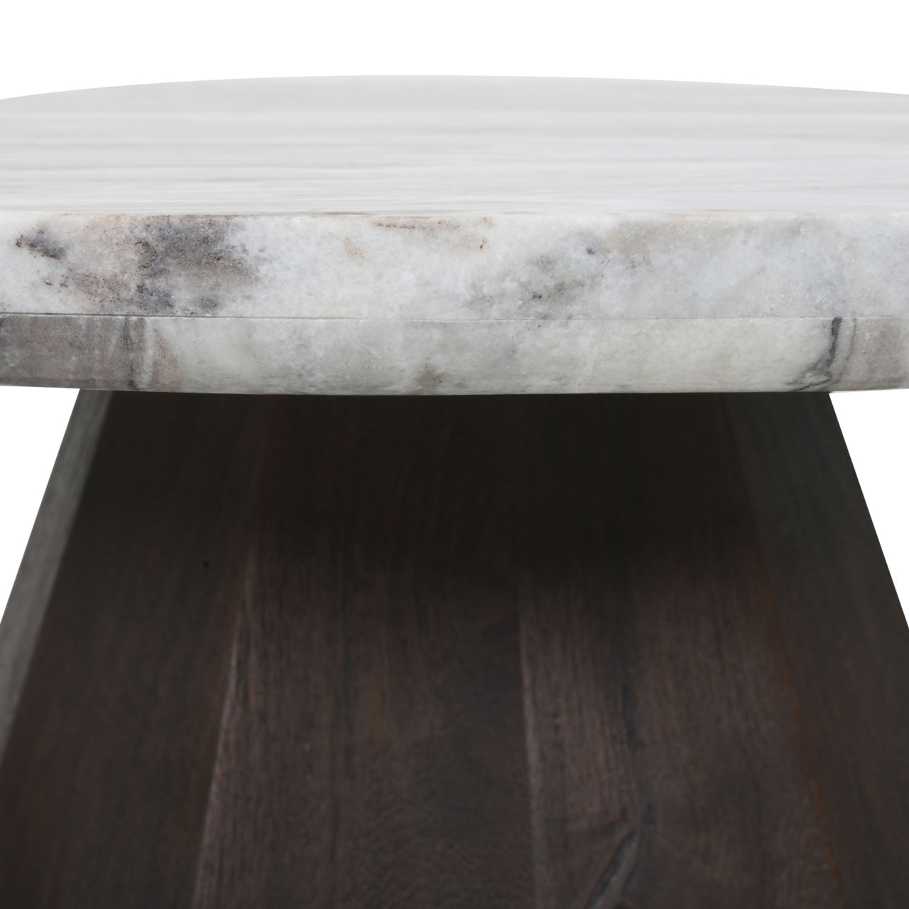 Coffee table Oberoy brown 80Ø
